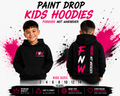 Kids Paint Drop Hoods